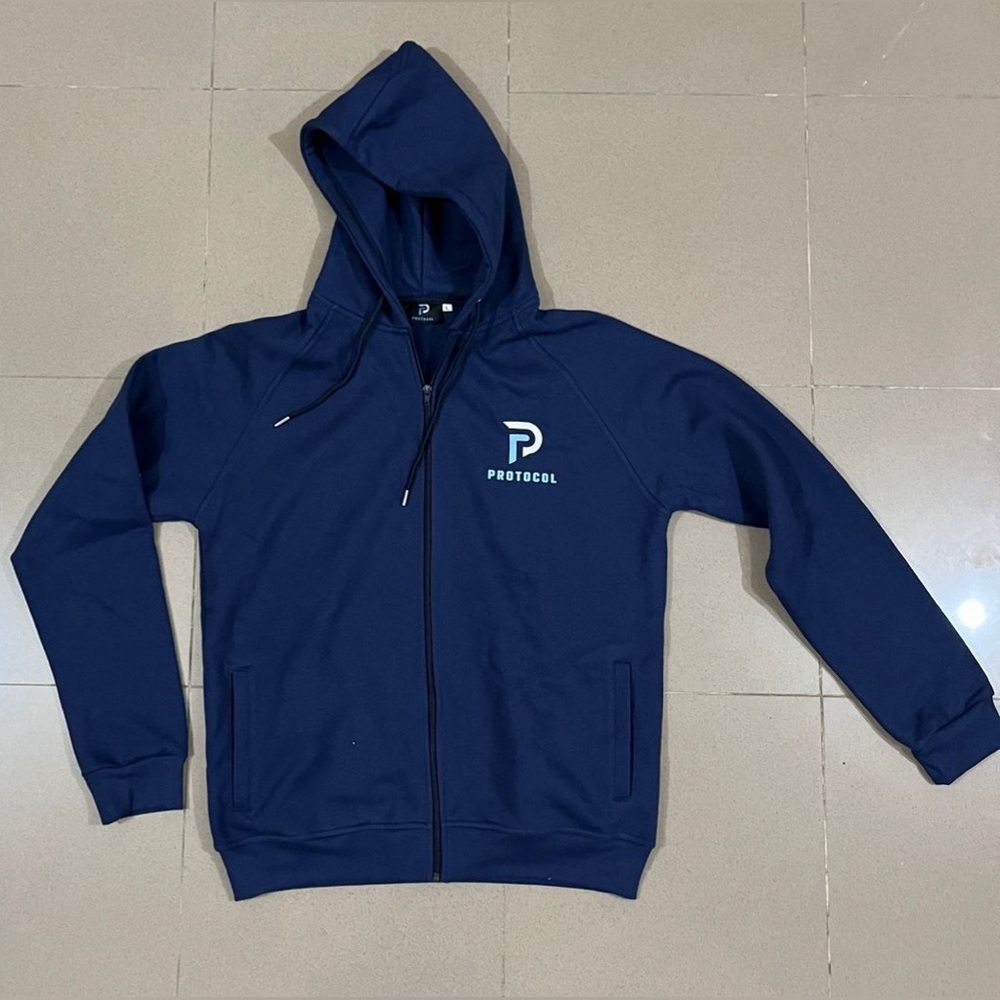 Protocol Apparel zip up hoodie